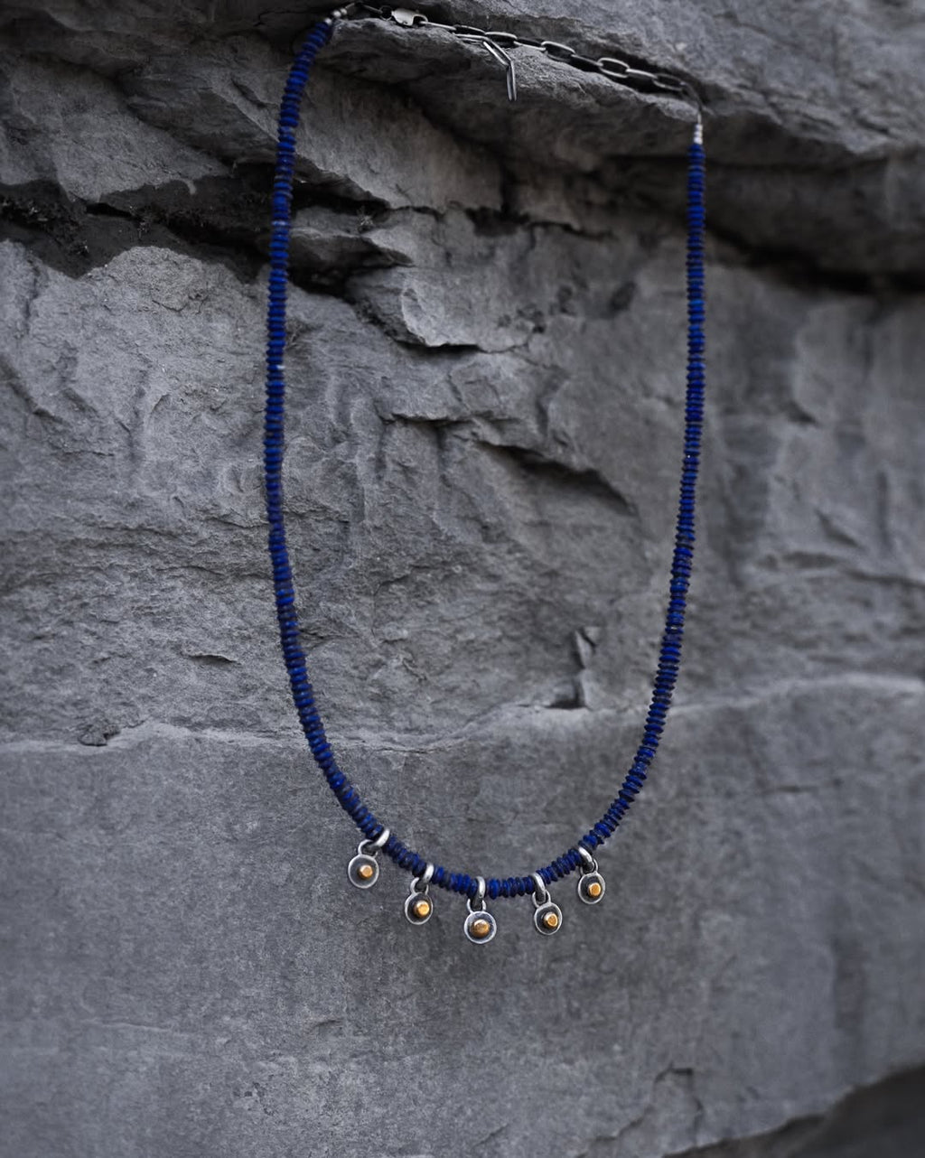 Lapis Lazuli Medallion Necklace