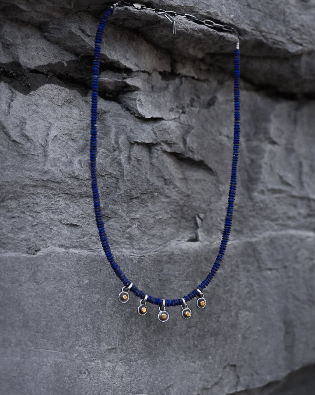 Lapis Lazuli Medallion Necklace