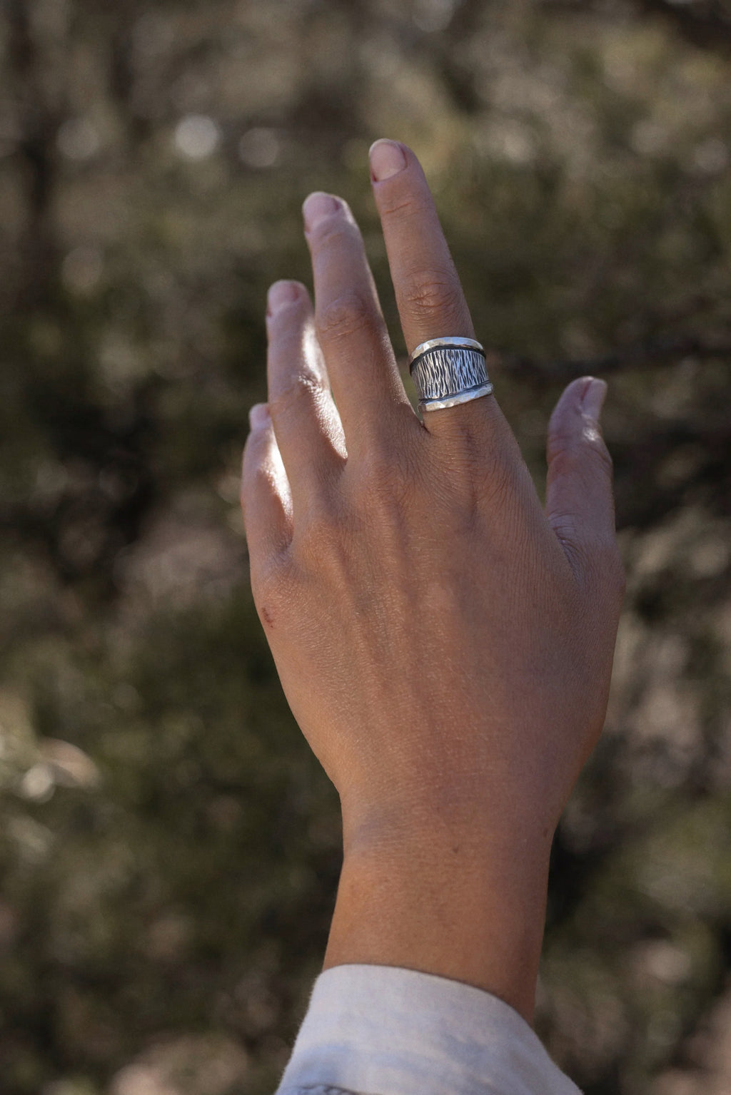Silver Saddle Ring