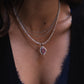 Pink Tourmaline & Opal Necklace