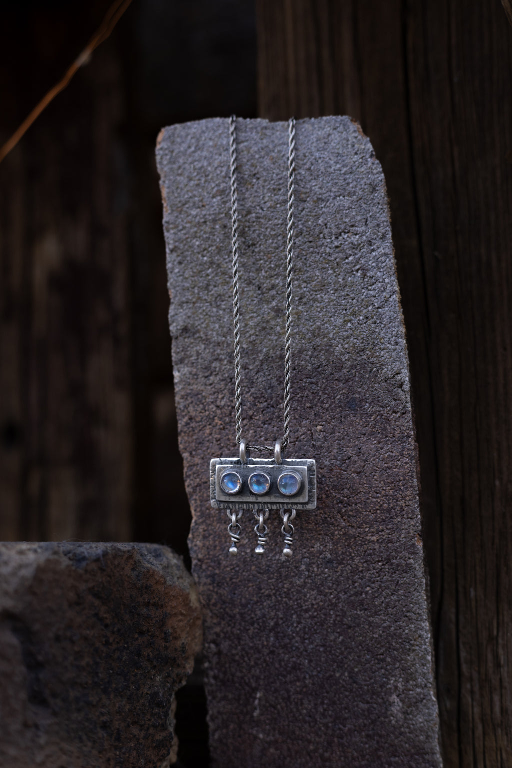 Three Moons Necklace