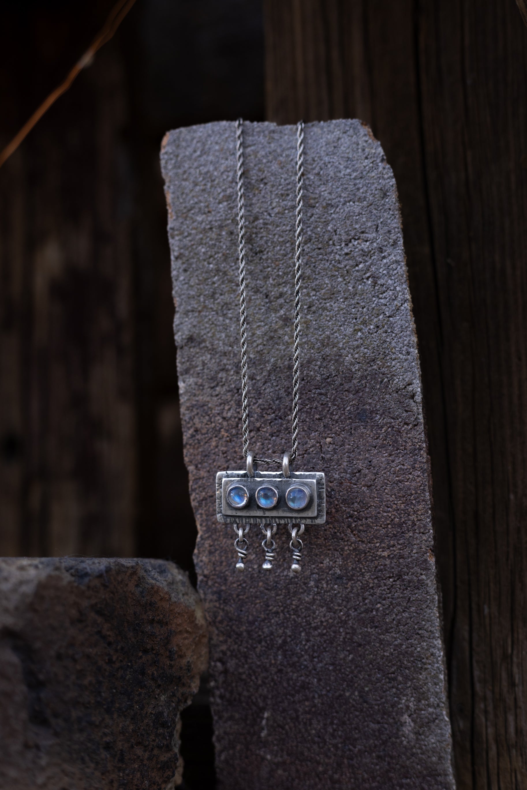 Three Moons Necklace