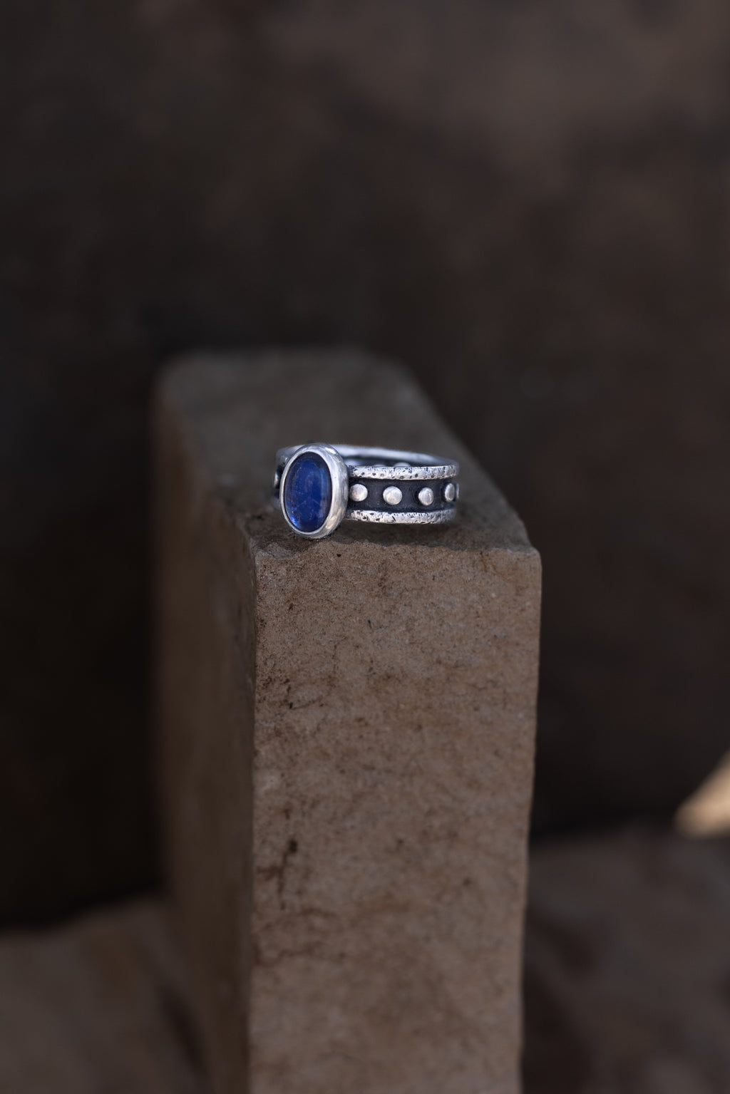 Blue Kyanite Ring