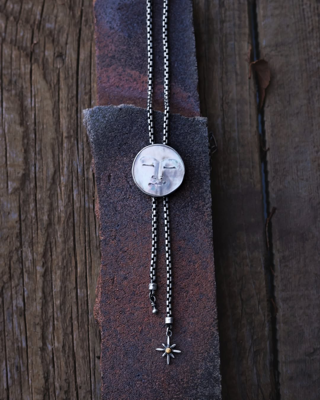 Moon Bolo Necklace